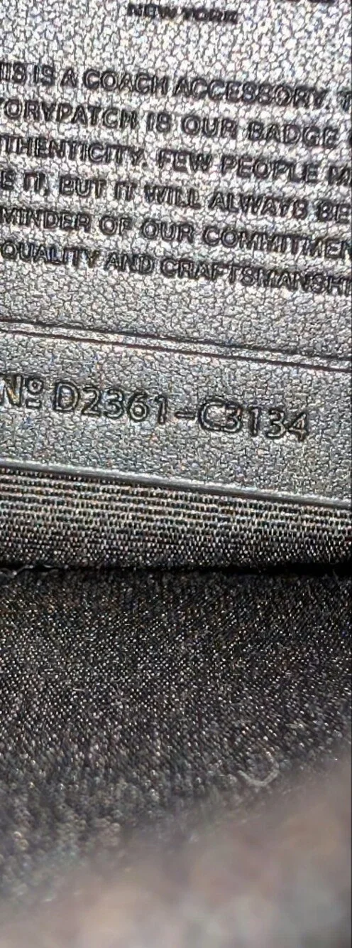 Coach Track Small Flap Crossbody Signature Canvas Black